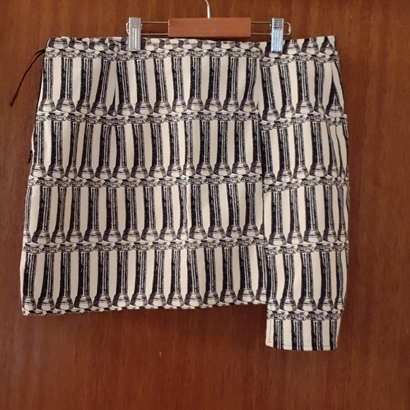 BIMBA Y LOLA asymmetrical mini skirt - Picture 4 of 5